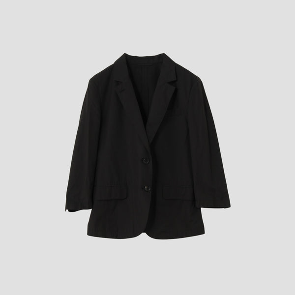 SILK COTTON POPLIN JACKET