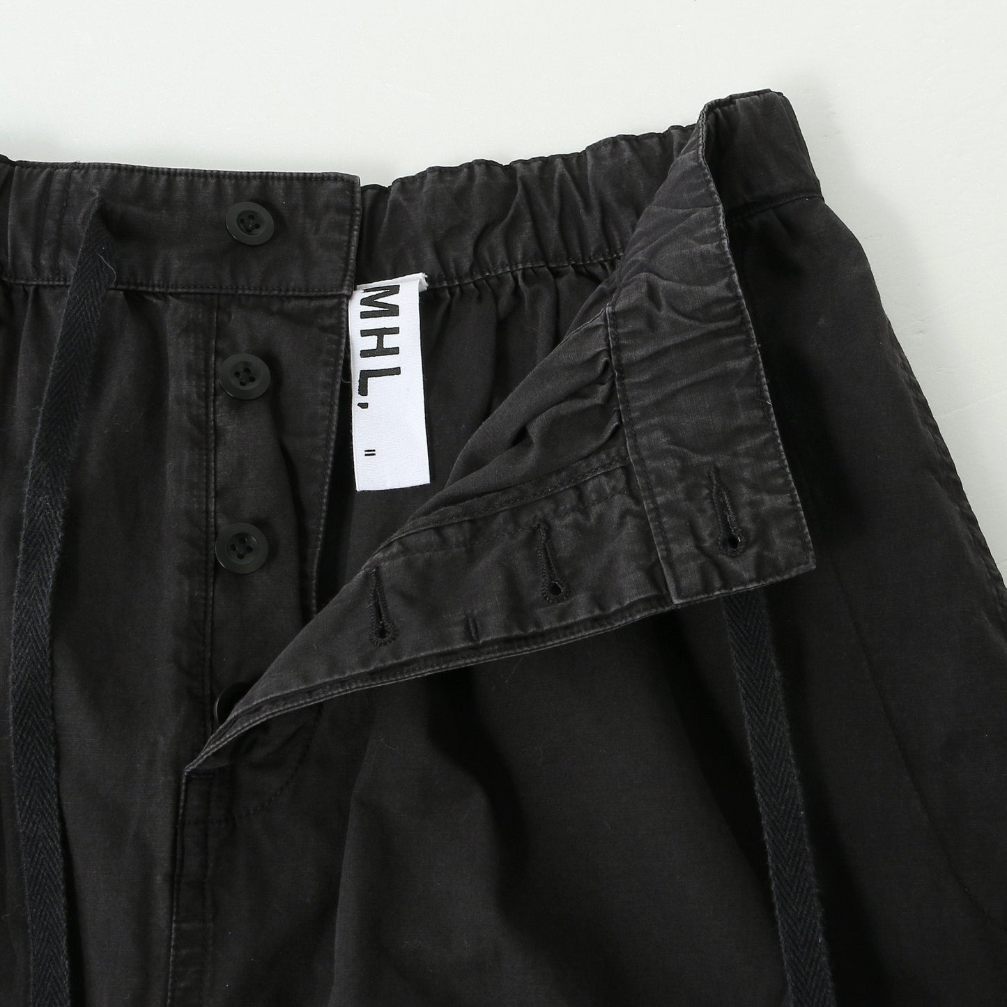 COTTON RAMIE TOUGH POPLIN SKIRT