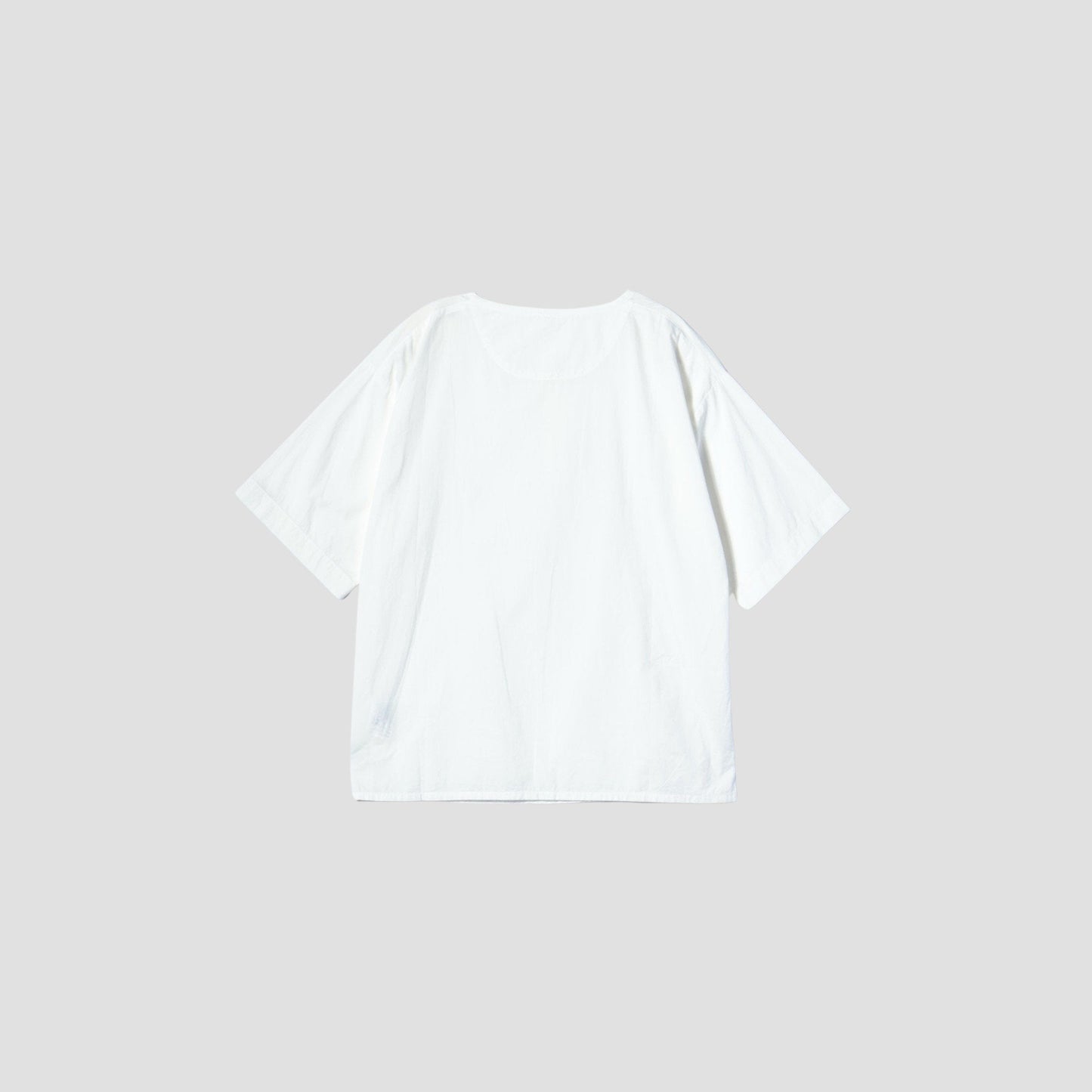 COTTON SLUB POPLIN SHIRT