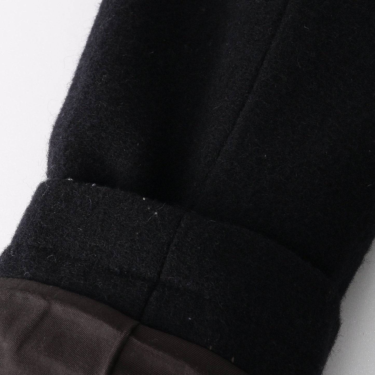 LIGHT WOOL MELTON COAT