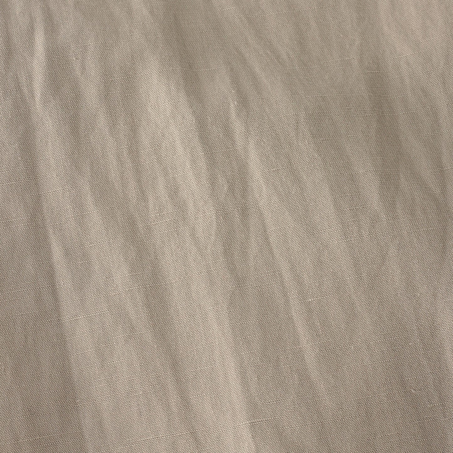 PLAIN WEAVE COTTON LINEN TROUSERS