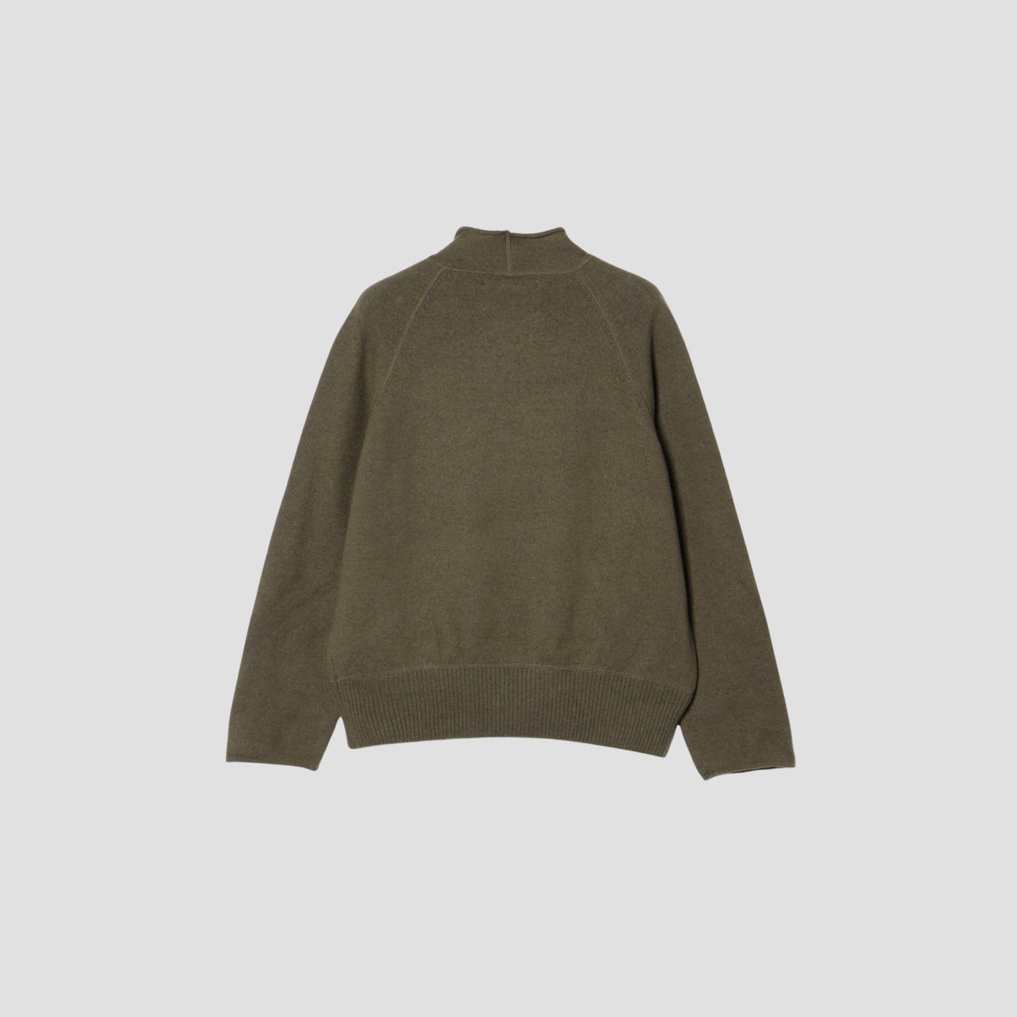 FELTED ROUGH WOOL KNIT