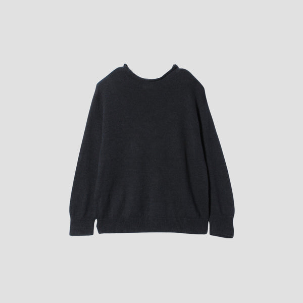 WOOL LINEN JUMPER KNIT