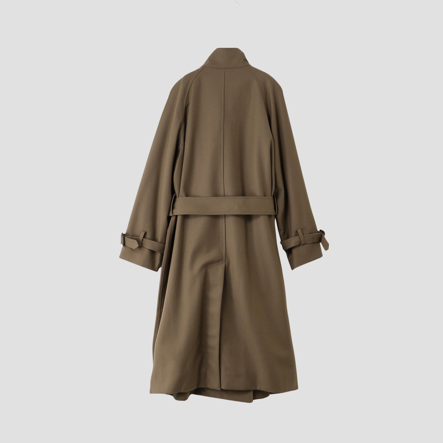 WOOL SERGE COAT