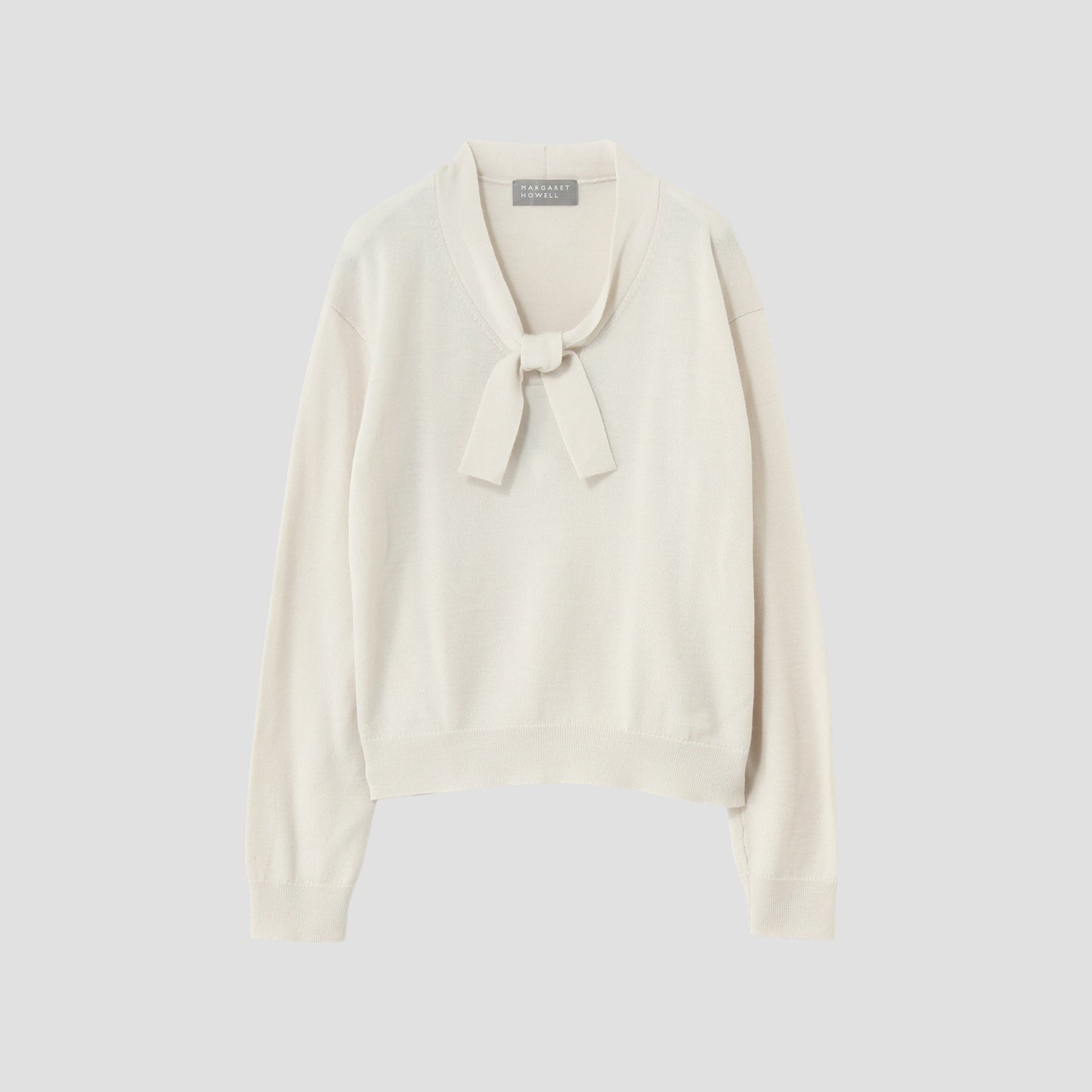 SEMI WORSTED WOOL KNIT