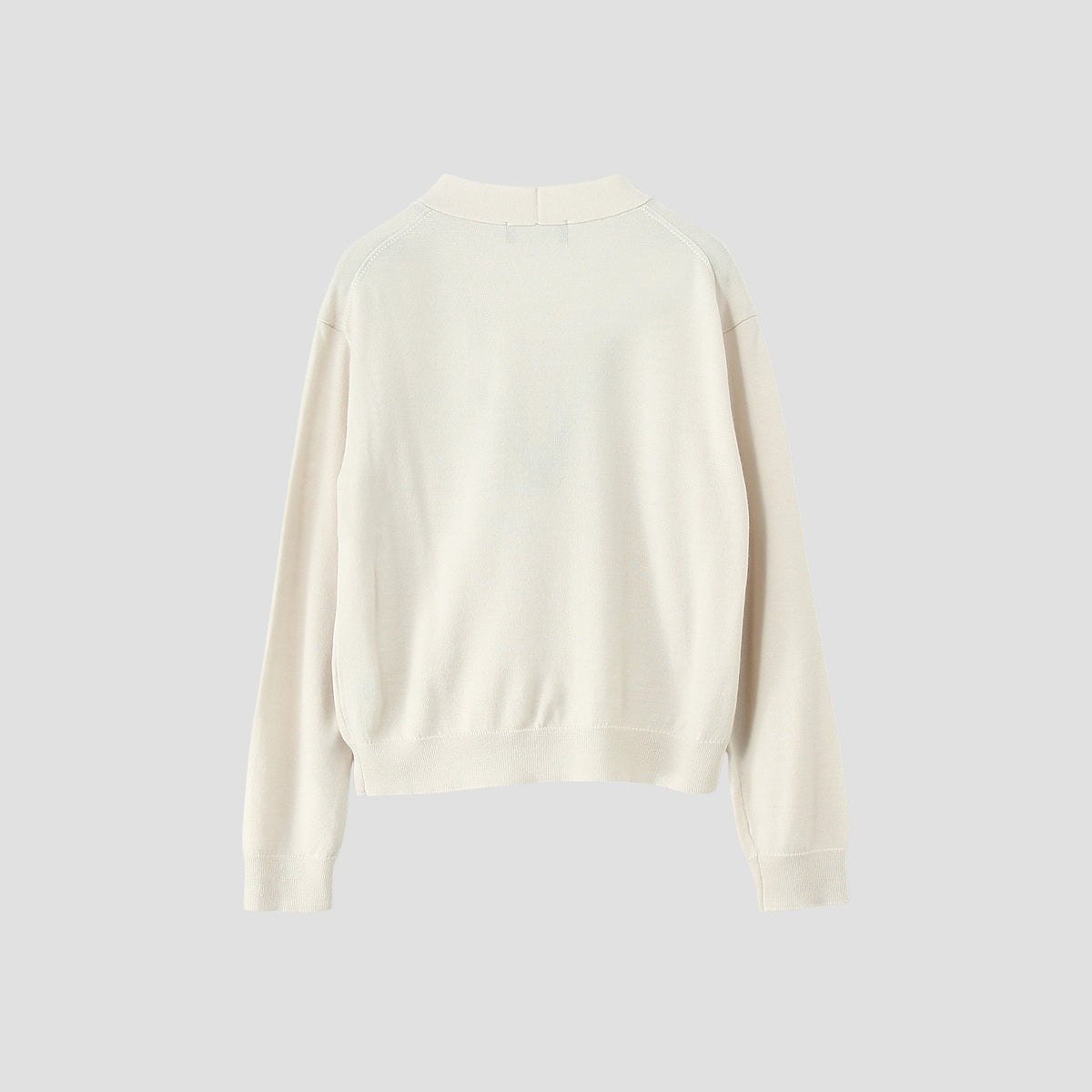 SEMI WORSTED WOOL KNIT