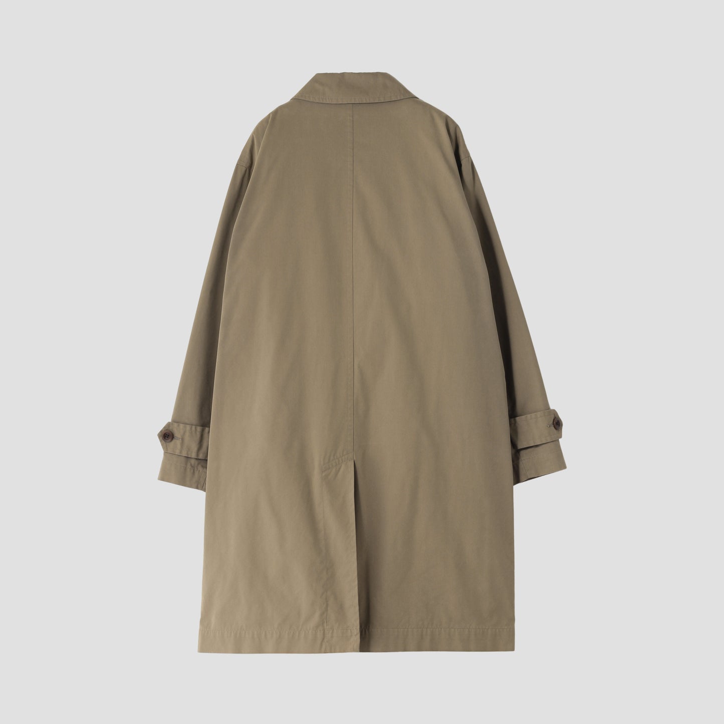 COTTON NYLON CANVAS COAT