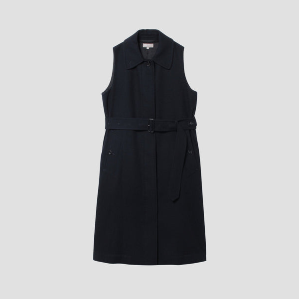 DRY WOOL TWILL DRESS