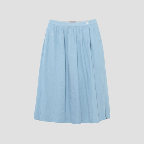 SHIRTING LINEN SKIRT