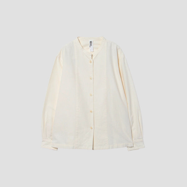 NATURAL COTTON OXFORD SHIRT