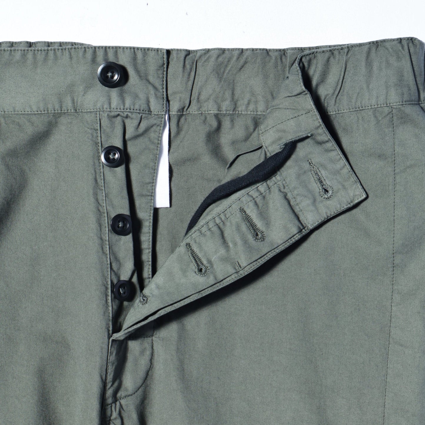 SUPERFINE COTTON TWILL TROUSERS