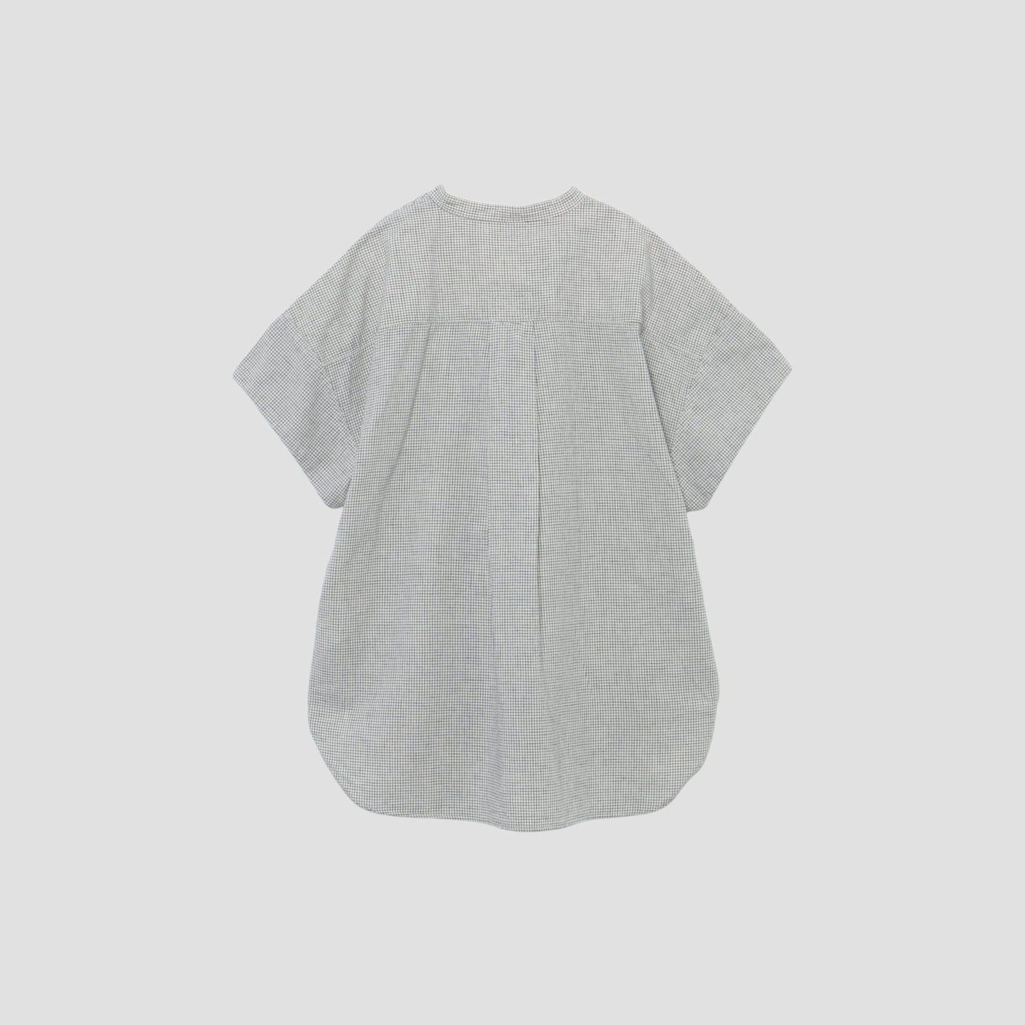 NATURAL WASHED COTTON LINEN SHIRT
