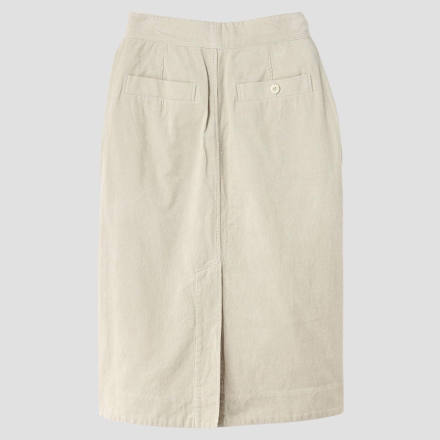 DRY COTTON NEEDLECORD SKIRT