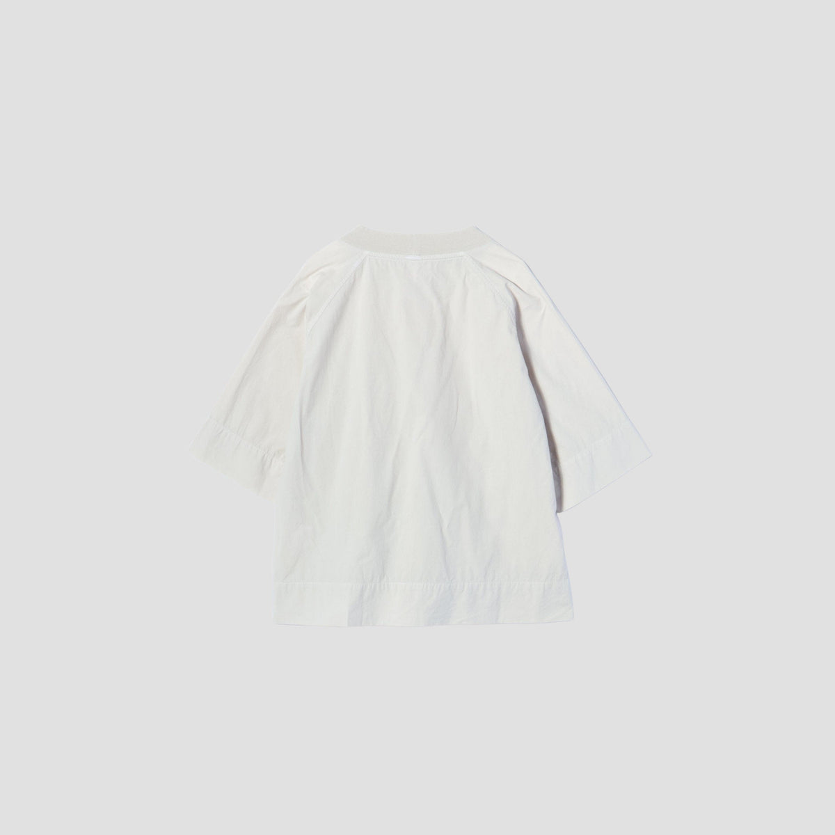 WASHED DRY COTTON POPLIN SHIRT