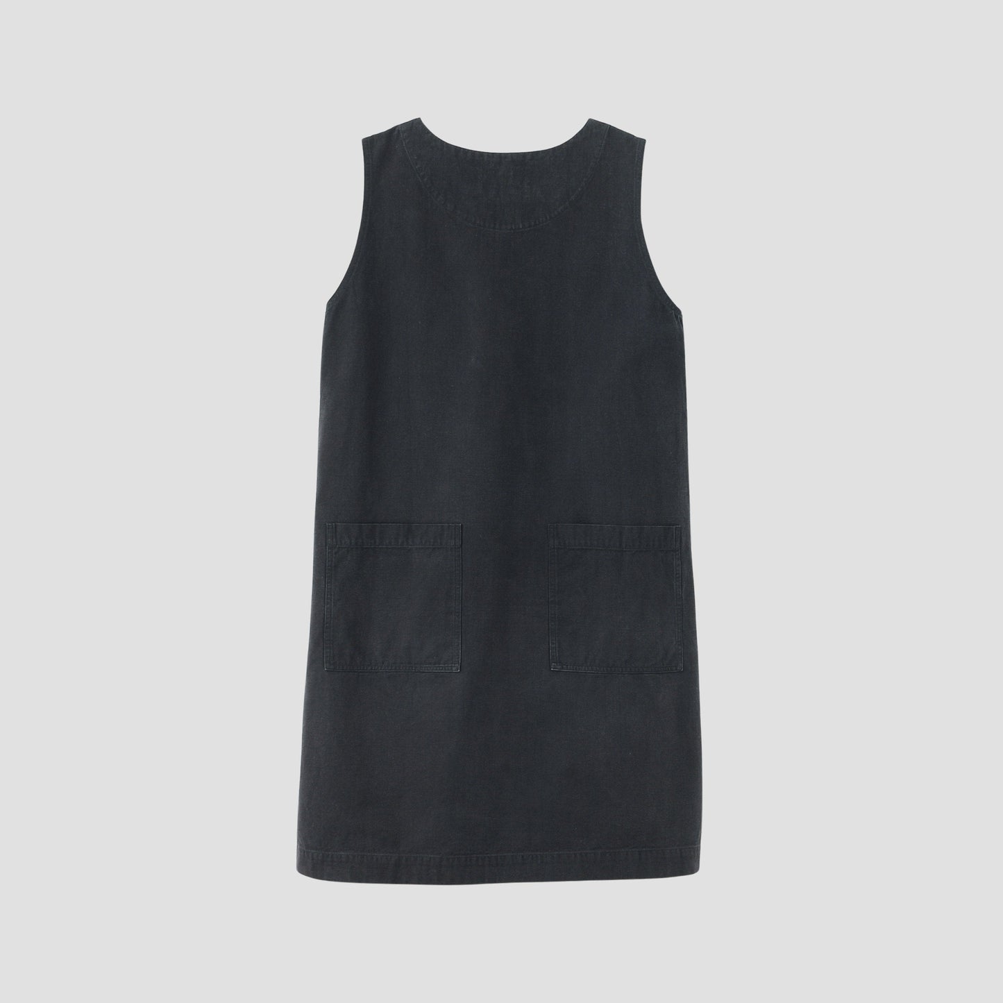FADED TWILL DRESS