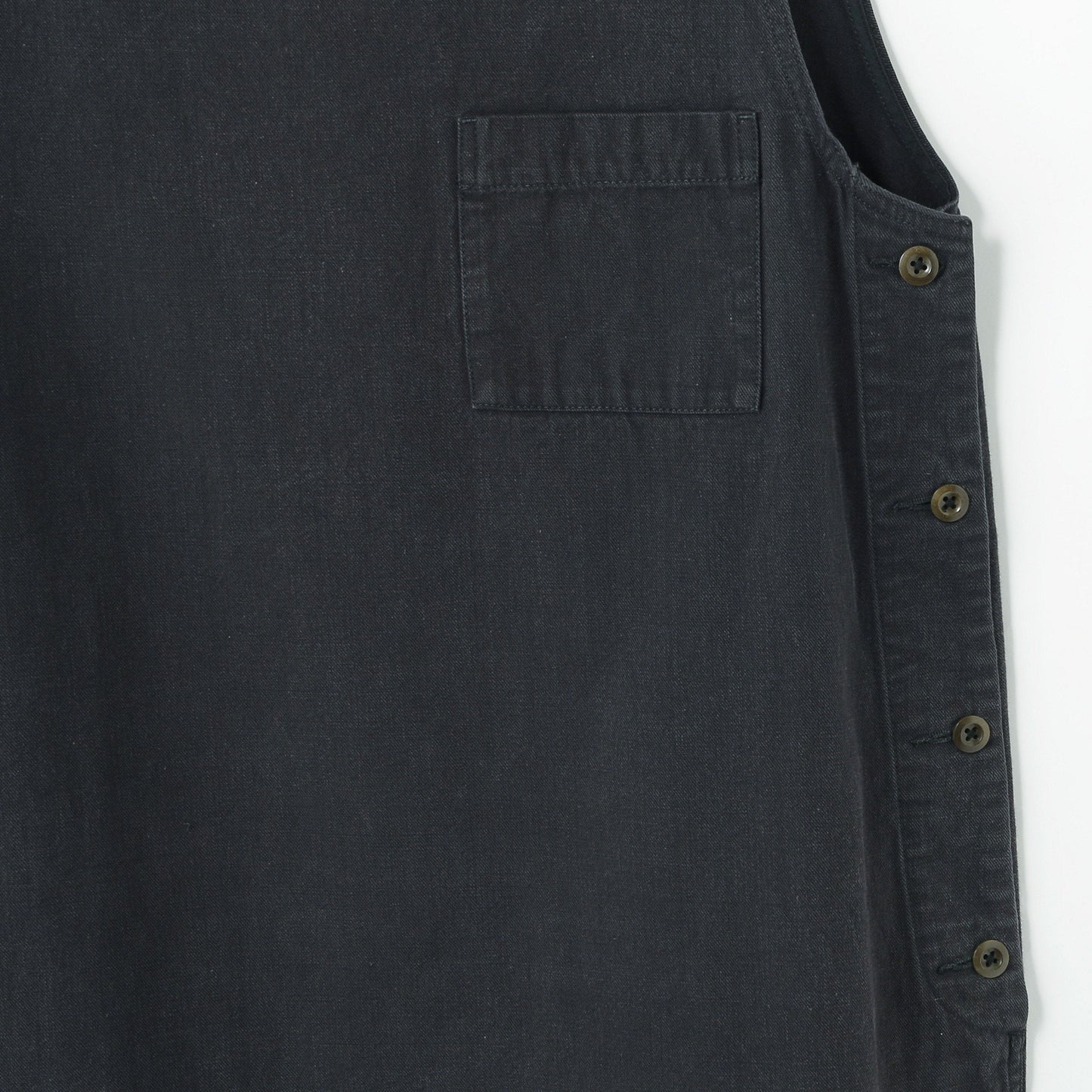 FADED TWILL DRESS