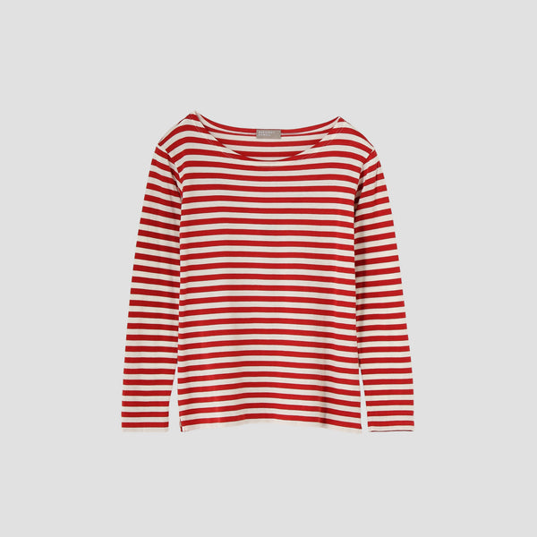 EVEN STRIPE COTTON JERSEY