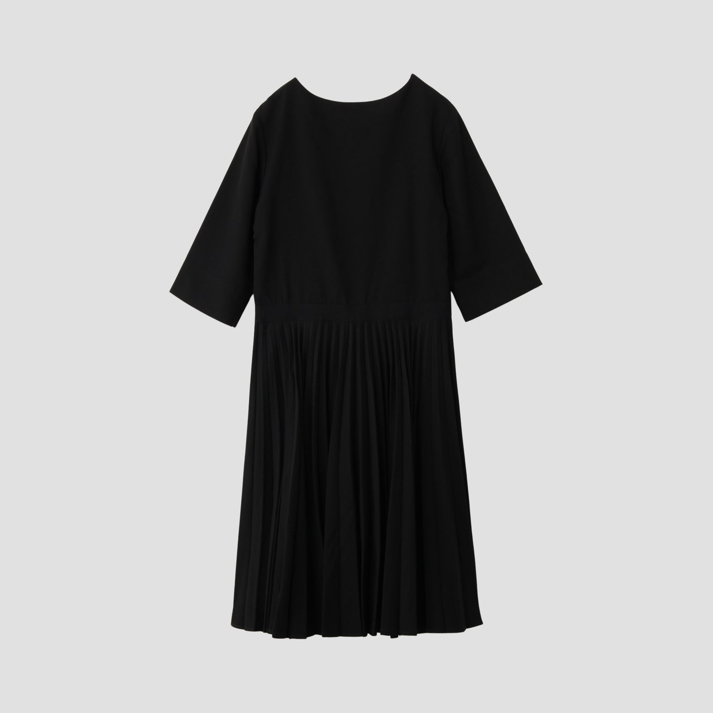 FINE WOOL GABARDINE DRESS