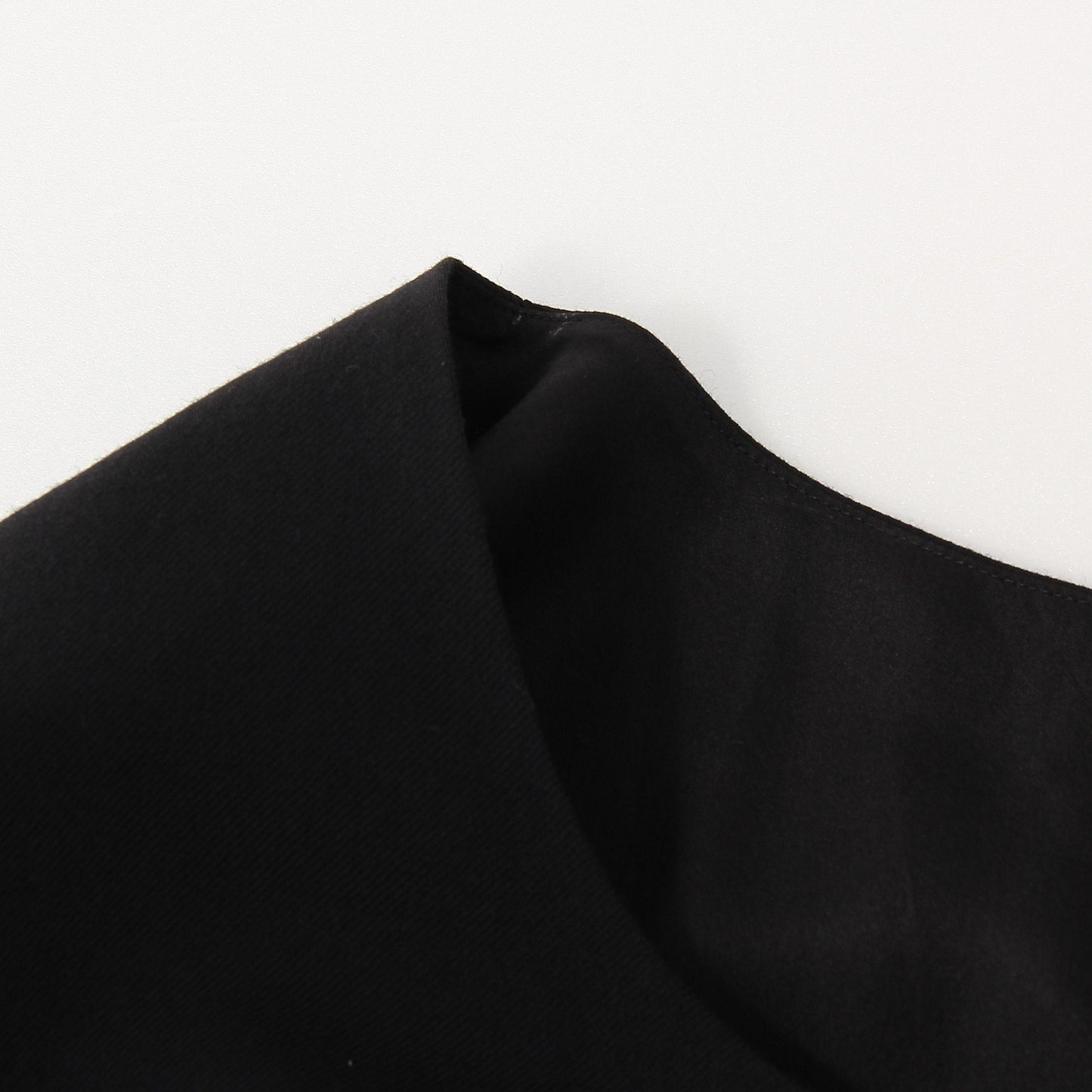 FINE WOOL GABARDINE DRESS