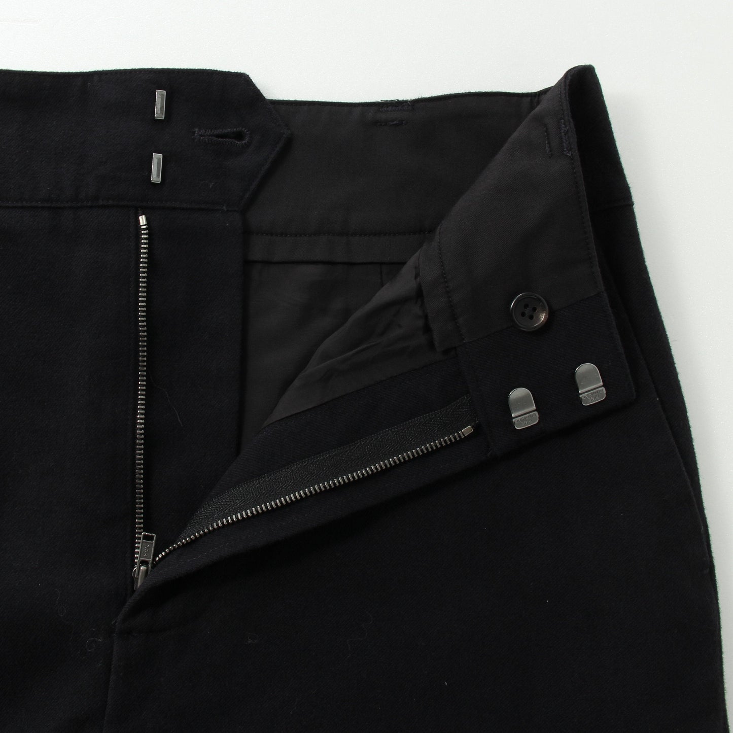 BRUSHED COTTON WOOL SKIRT