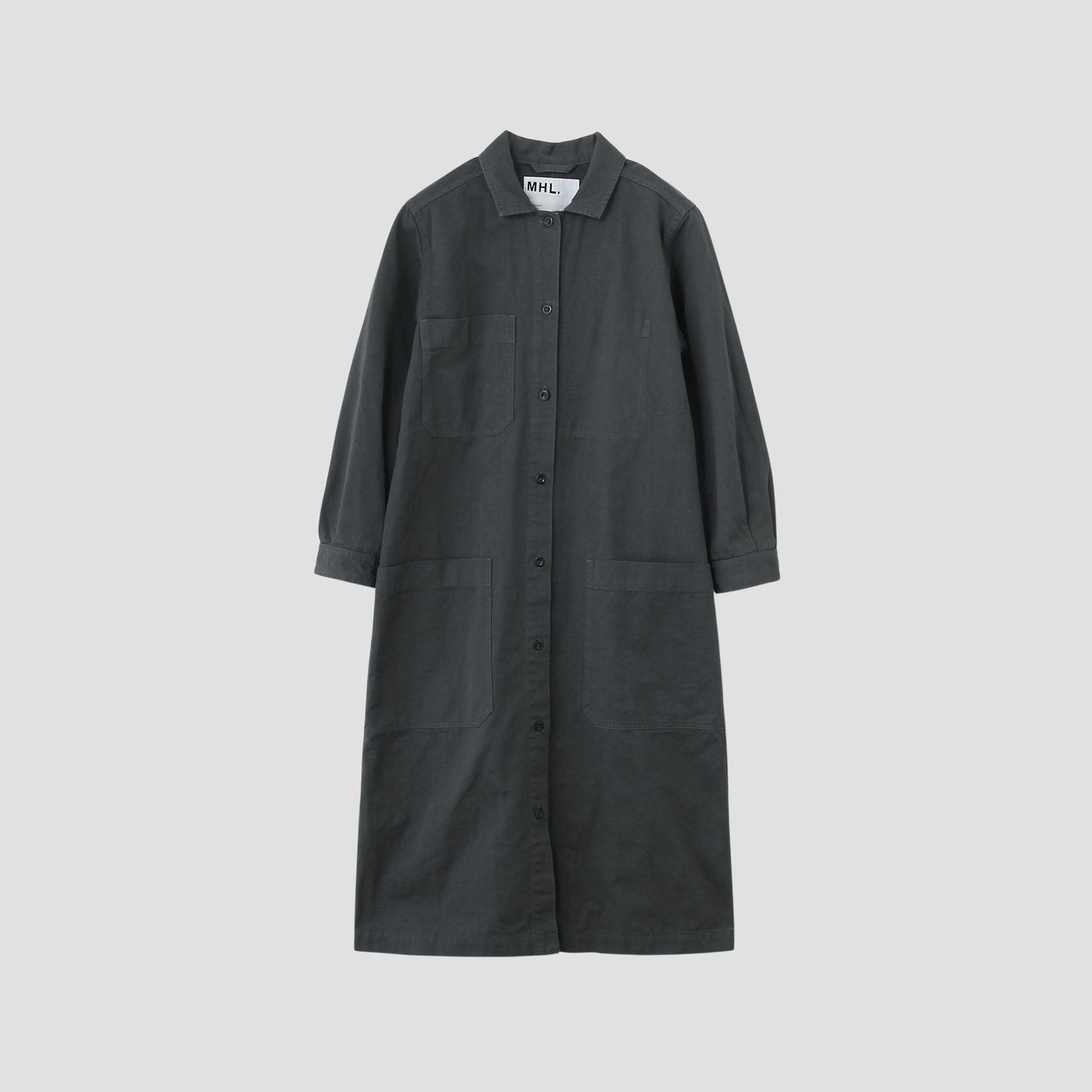 DRY COTTON TWILL DRESS