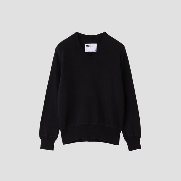 LINEN COTTON SLUB KNIT