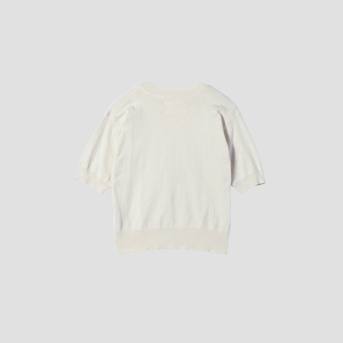 SLUB COTTON KNIT