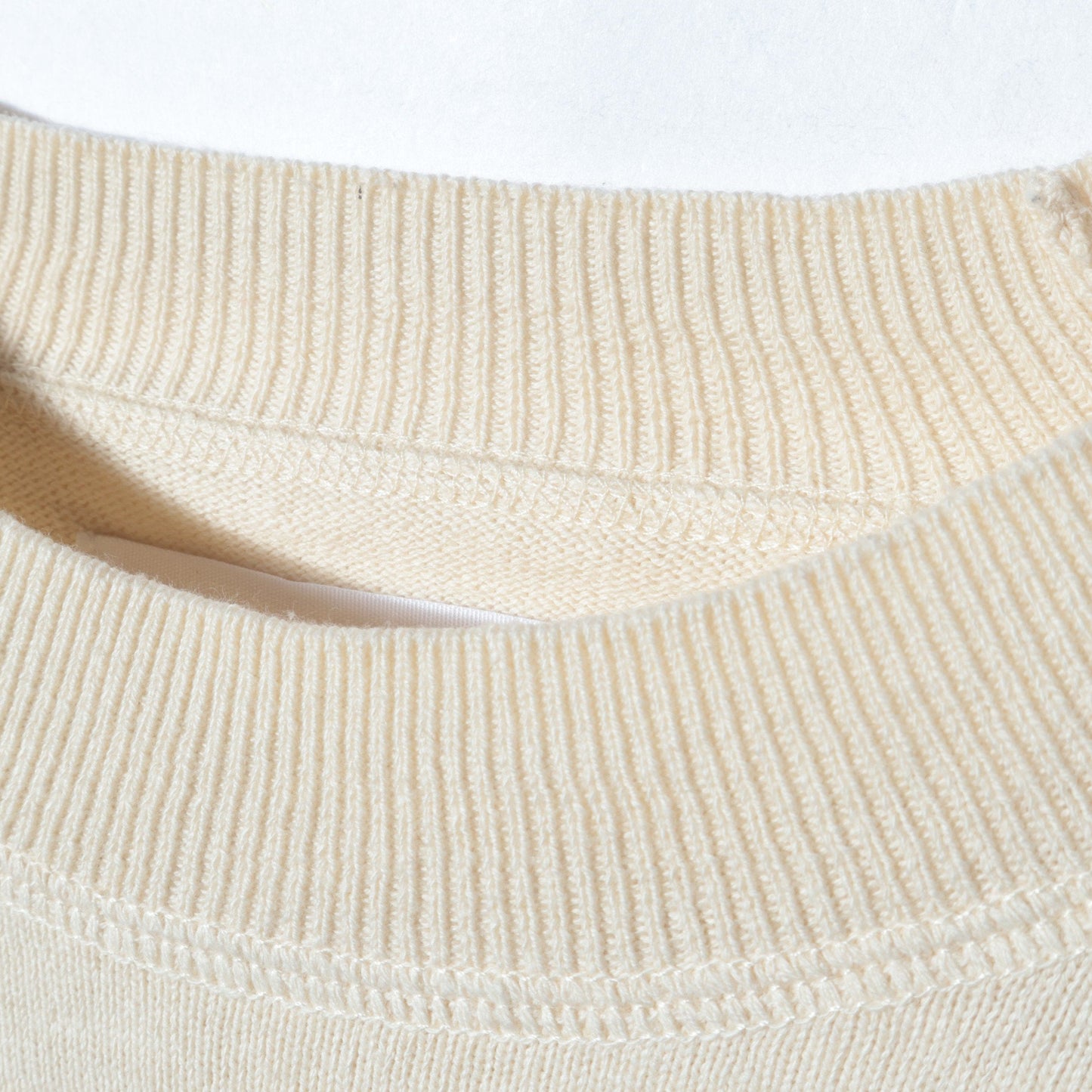 SLUB COTTON KNIT