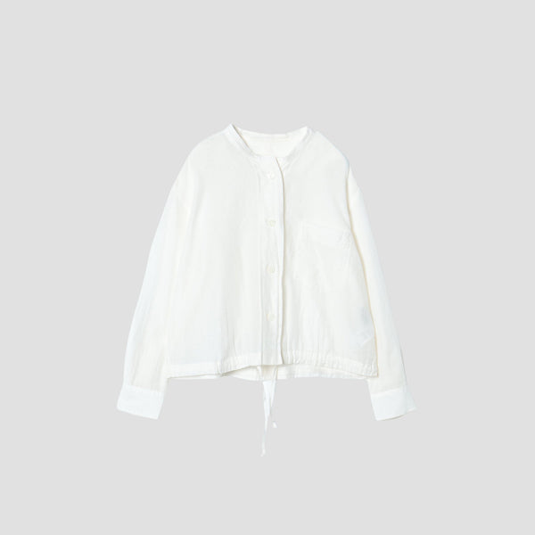 SHEER COTTON SILK SHIRT