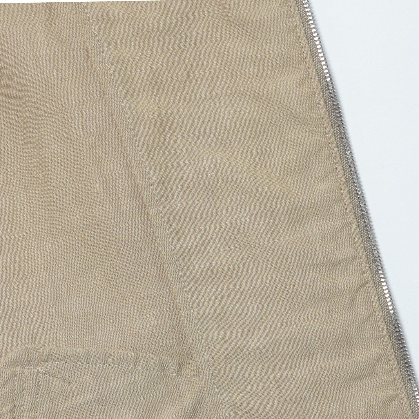 DENSE LINEN POPLIN BLOUSON