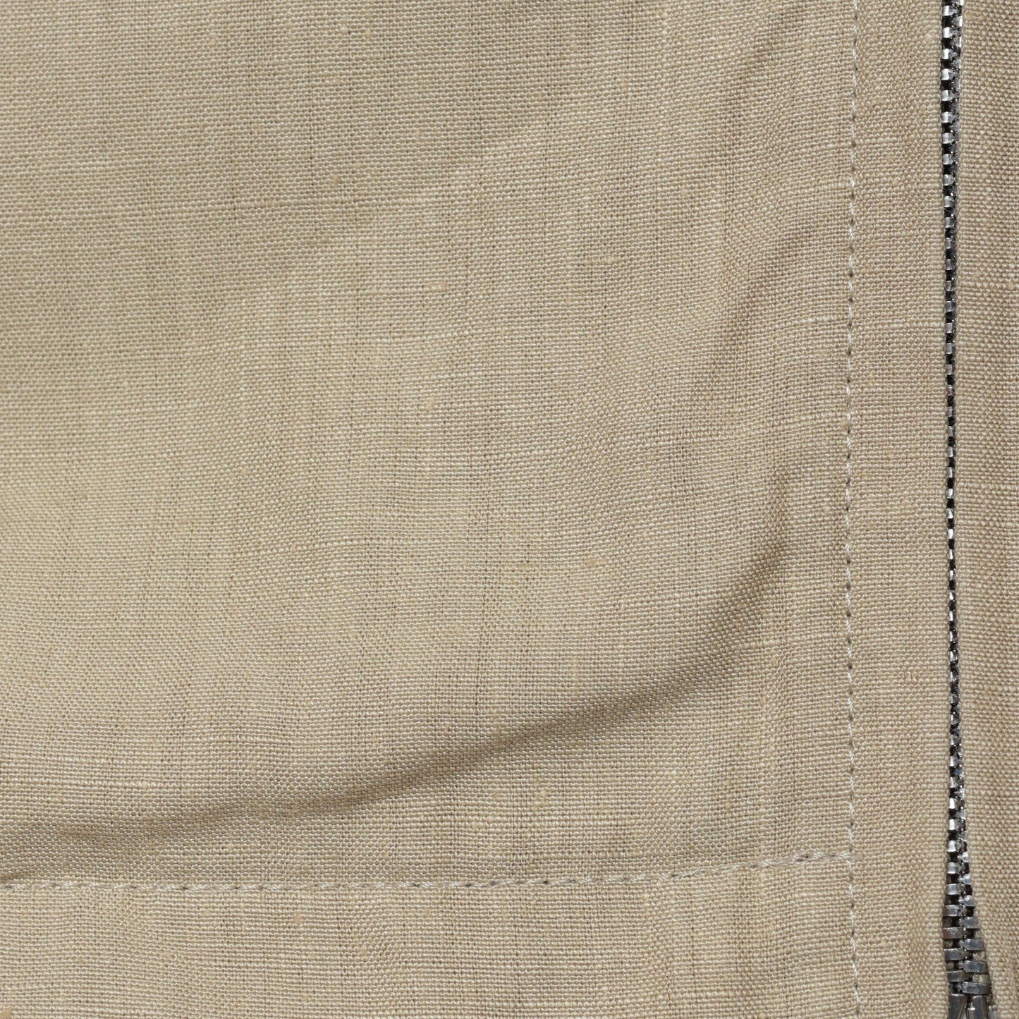 DENSE LINEN POPLIN BLOUSON
