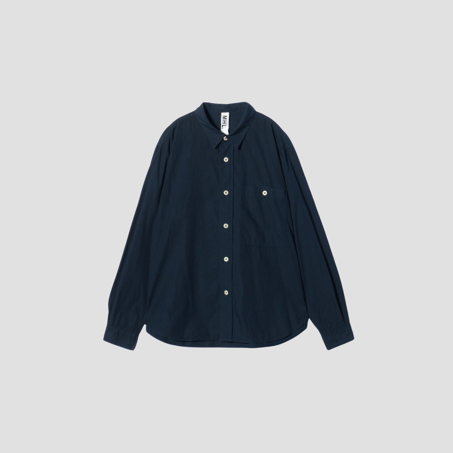 GARMENT DYE BASIC POPLIN(ｵﾝﾗｲﾝｽﾄｱ限定) SHIRT