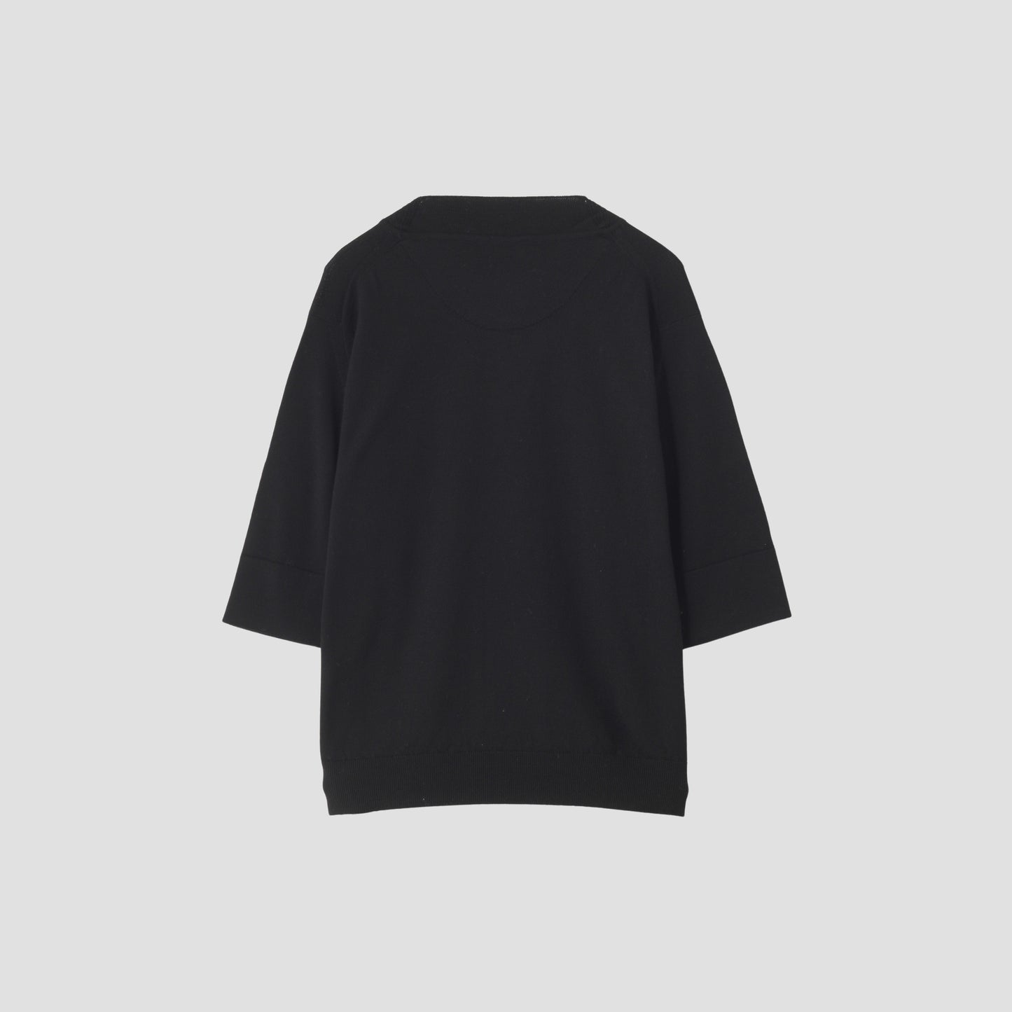 DEEP RIB T SHIRT KNIT