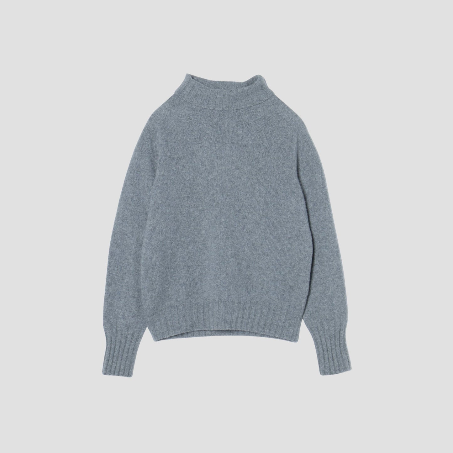 WIDE ROLL NECK KNIT
