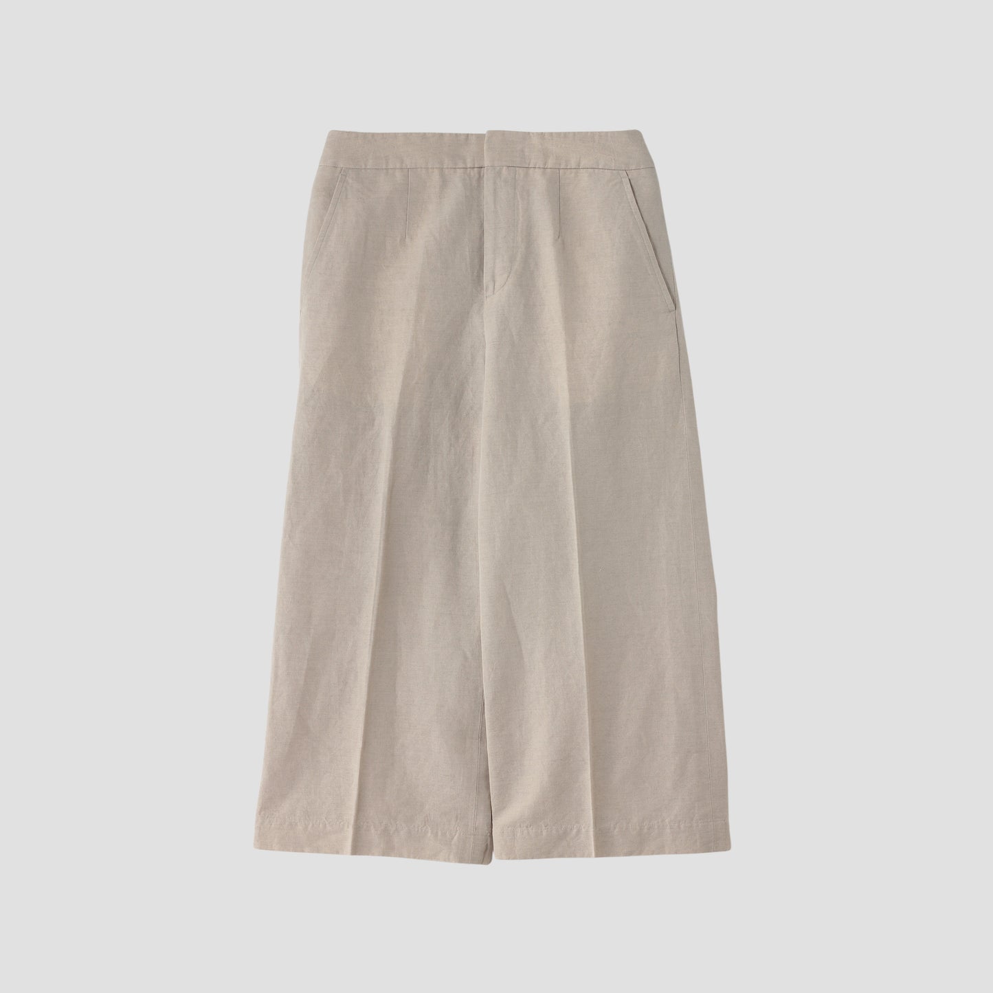COTTON LINEN TROUSERS
