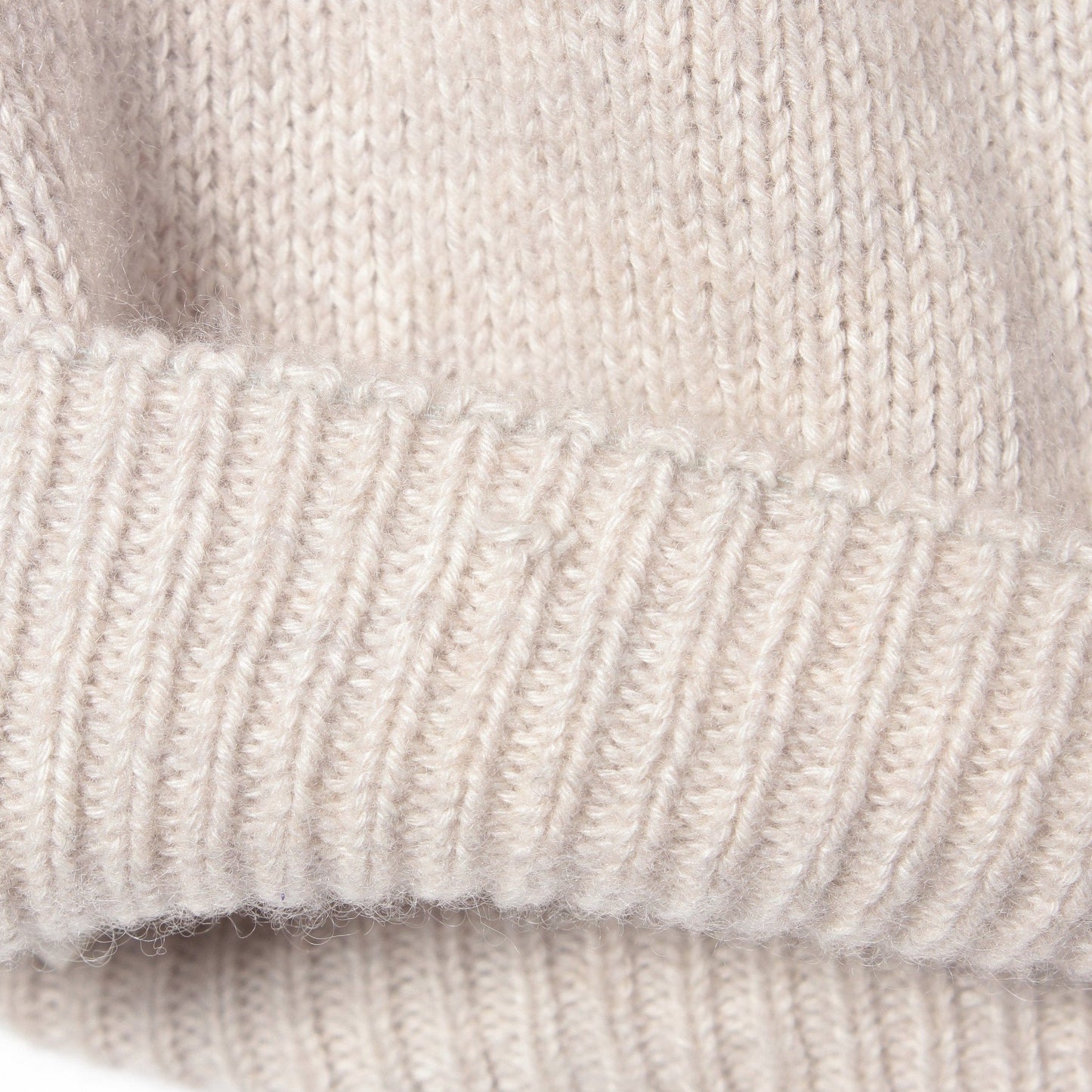LONG SLEEVE CAST OFF ROLL NECK KNIT