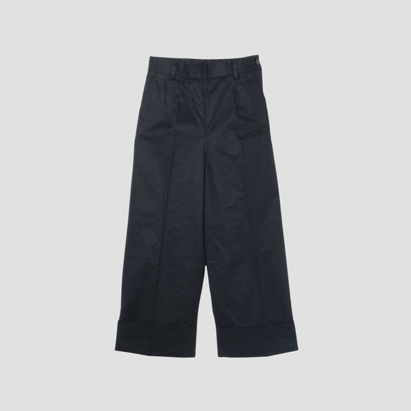 LIGHT COTTON LINEN TWILL TROUSERS