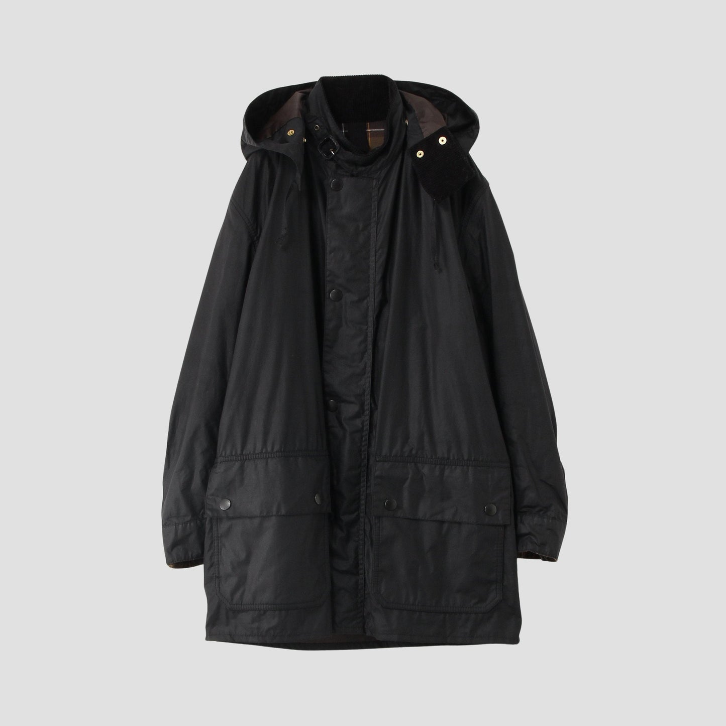 WAXED COTTON COAT