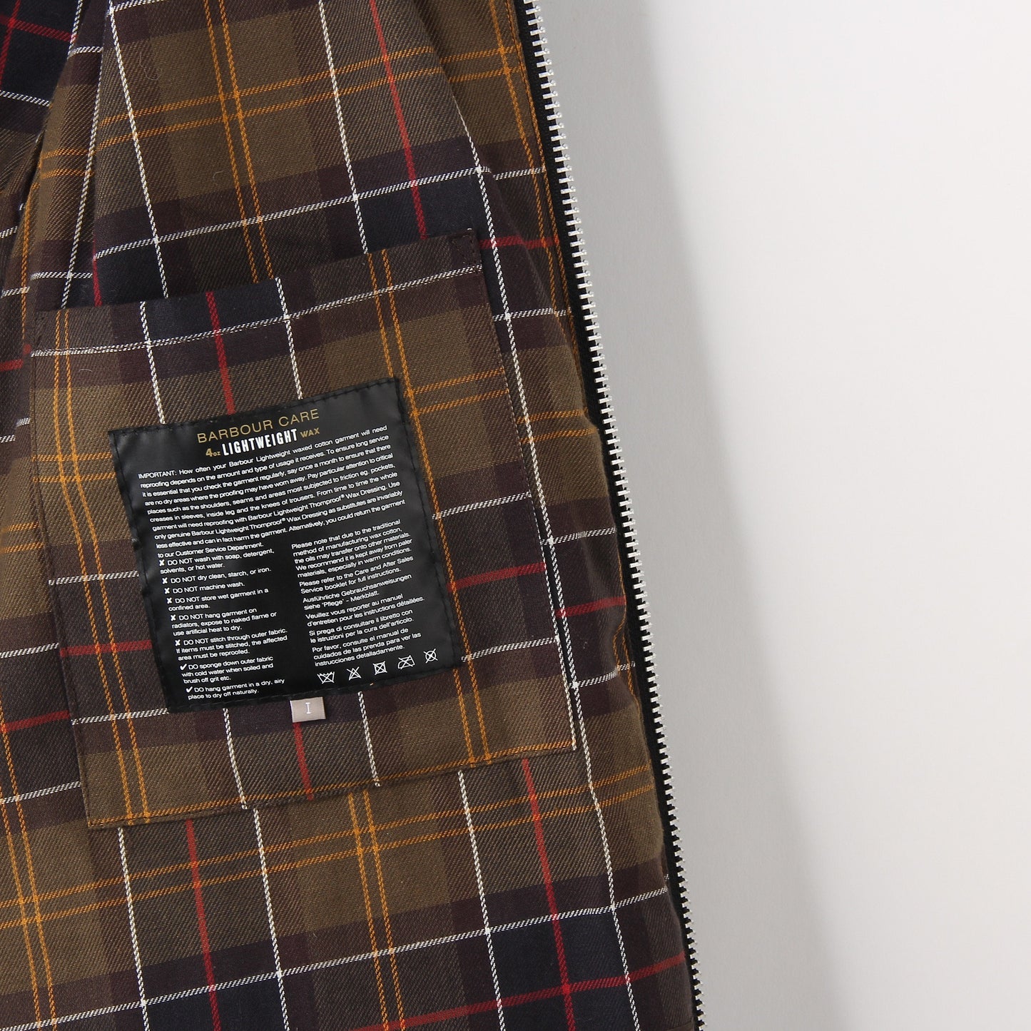 WAXED COTTON COAT
