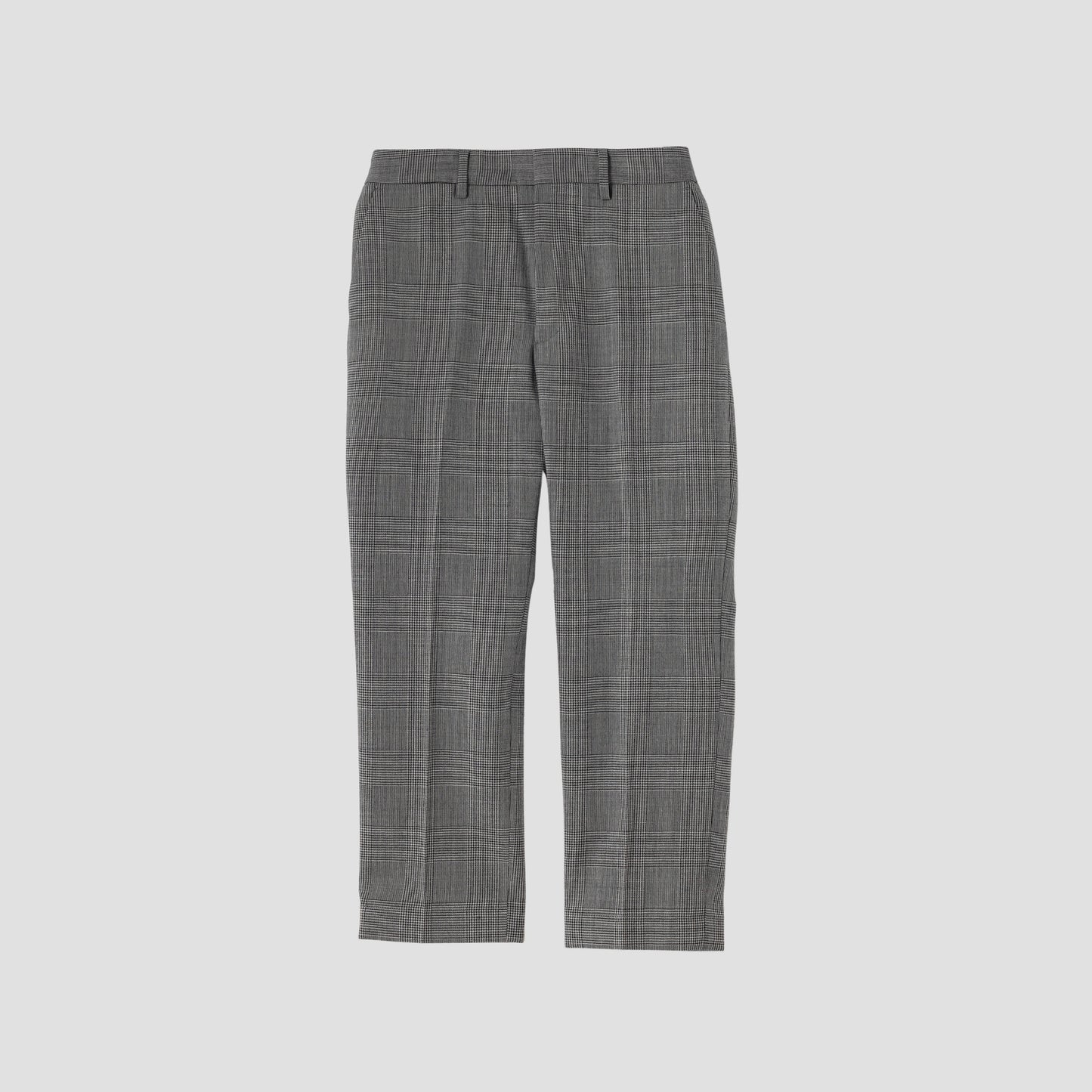 POW CHECK WOOL TROUSERS