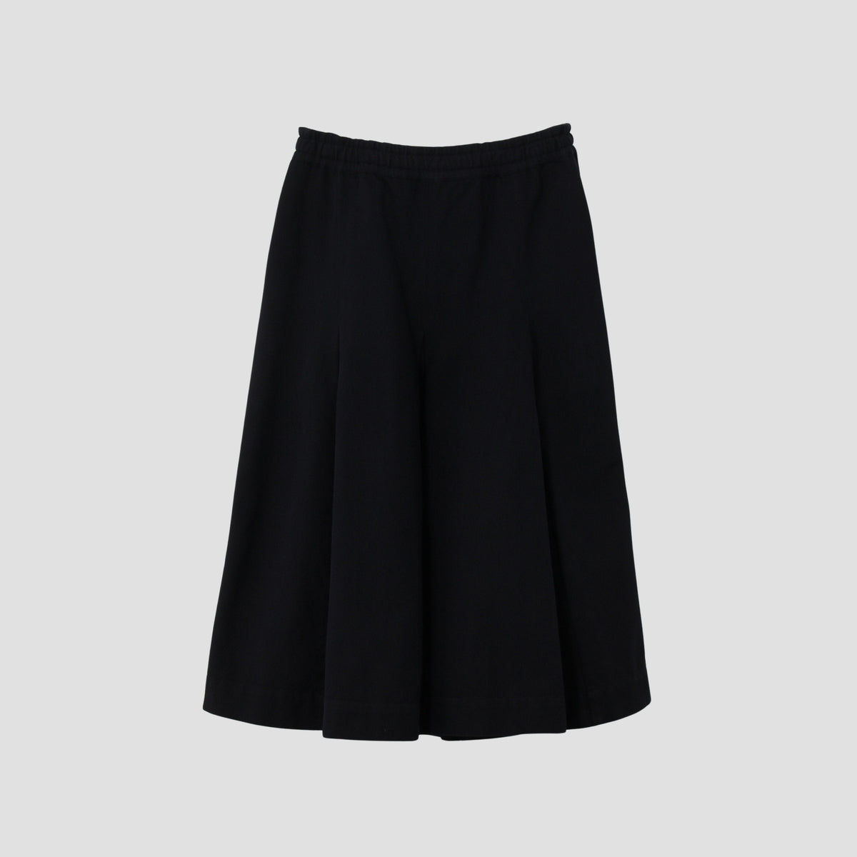SOFT TWISTED YARN DYE COTTON SKIRT