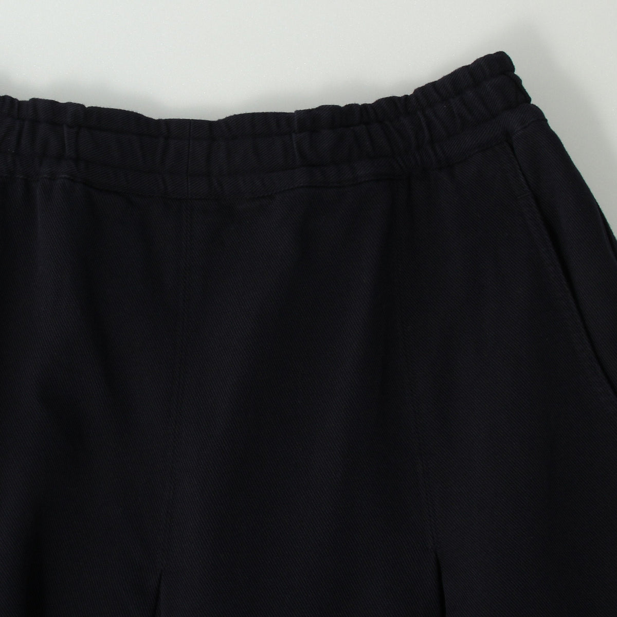 SOFT TWISTED YARN DYE COTTON SKIRT