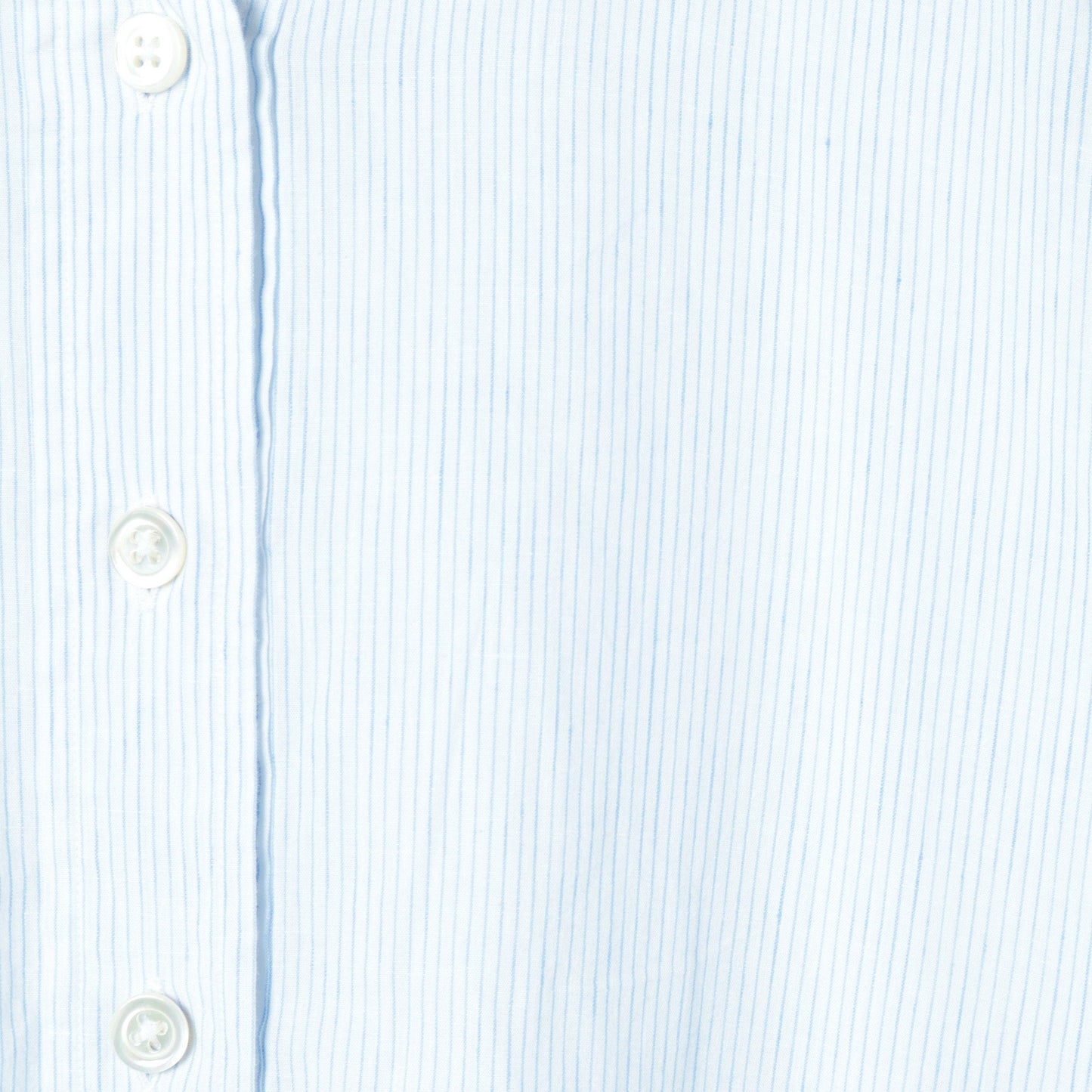 FINE STRIPE COTTON LINEN SHIRT