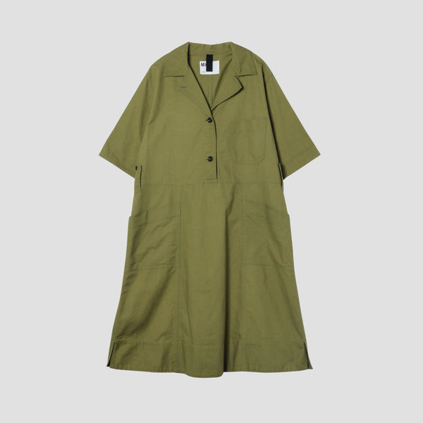 TEXTURED COTTON DRESS