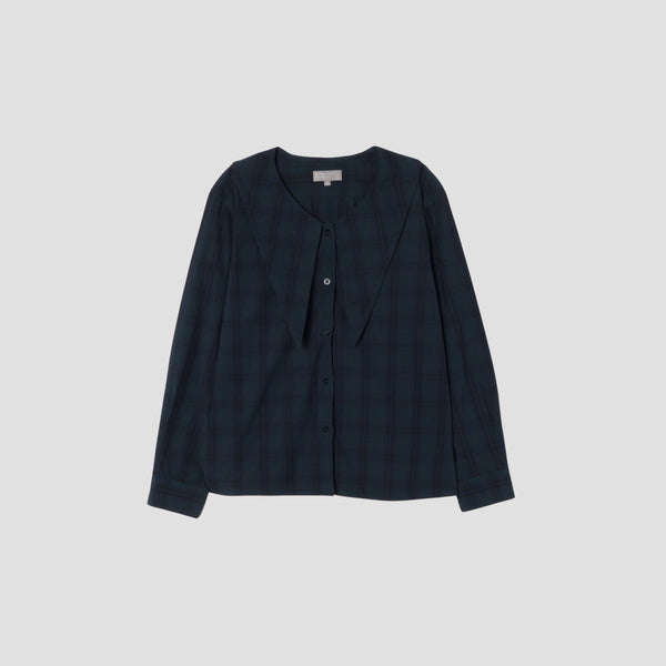 TARTAN POPLIN COTTON SHIRT