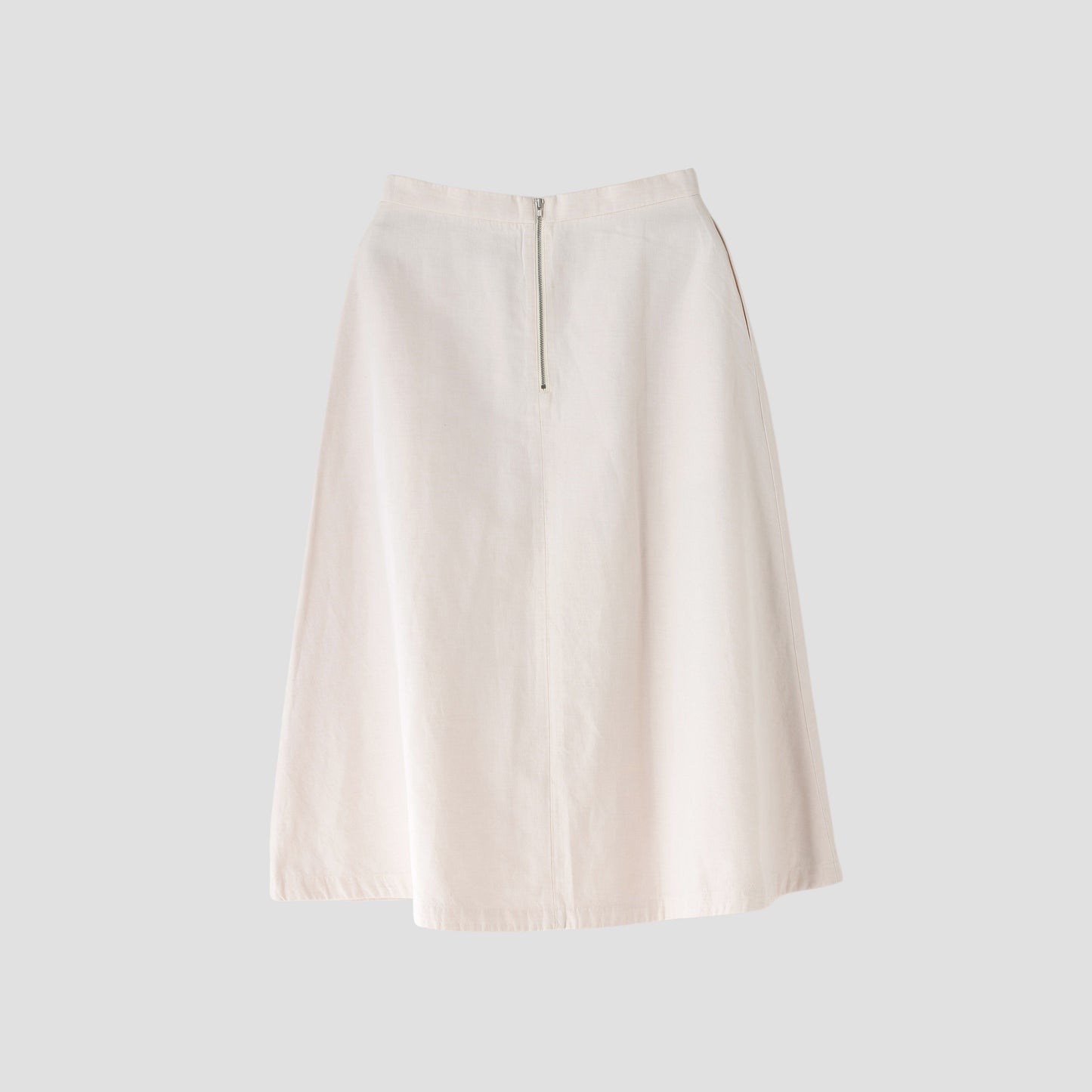 HIGH TWIST COTTON LINEN SKIRT