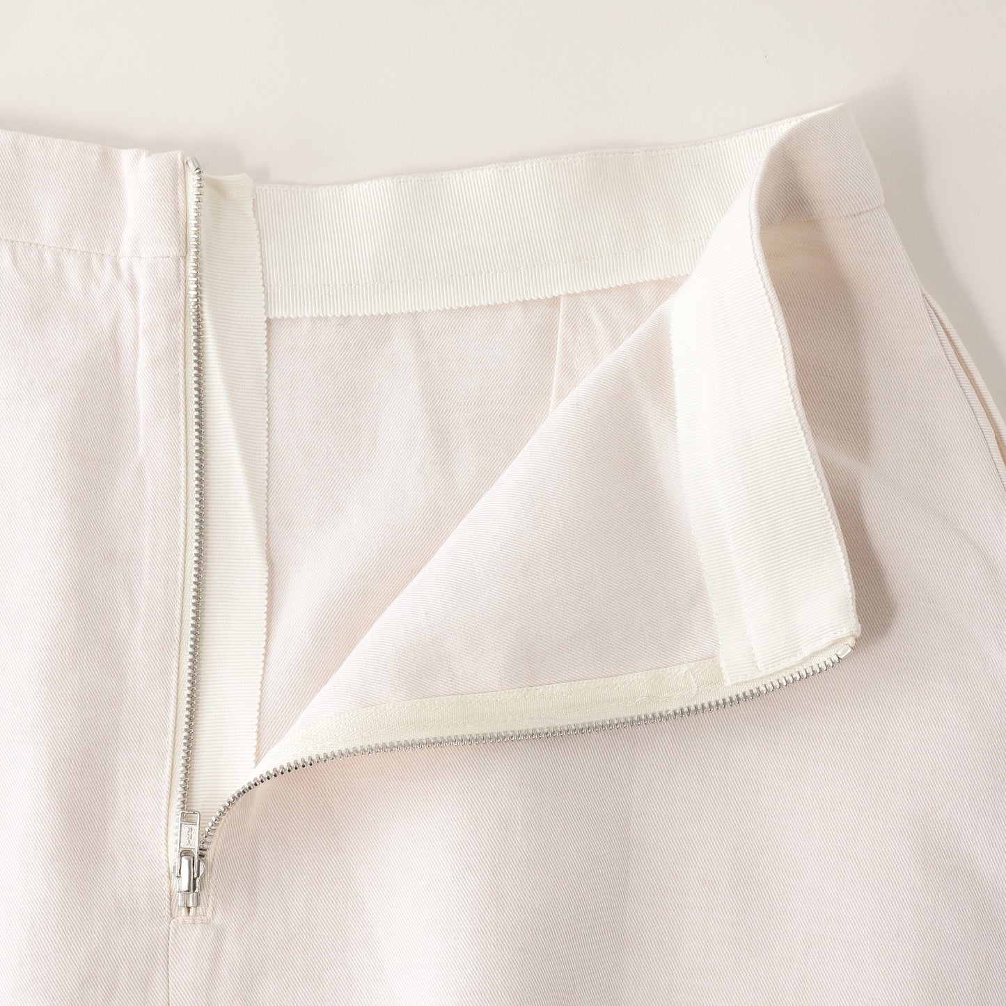HIGH TWIST COTTON LINEN SKIRT