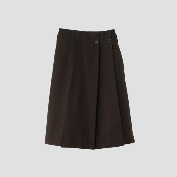 COTTON WOOL DRILL SKIRT