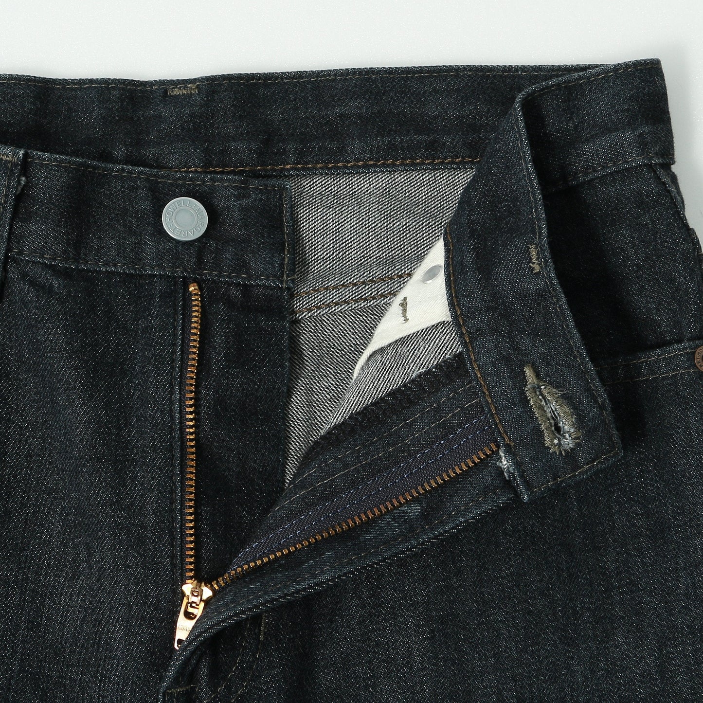 ORGANIC COTTON DENIM TROUSERS