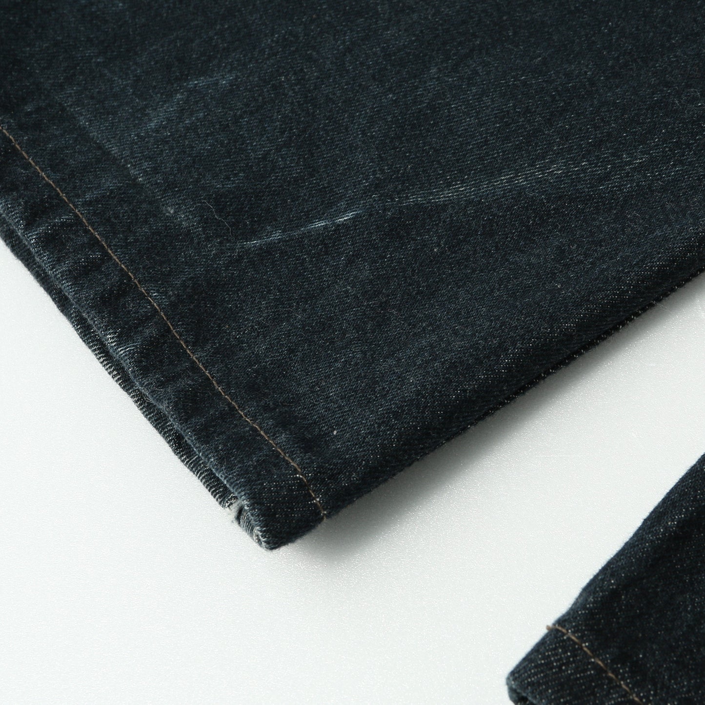 ORGANIC COTTON DENIM TROUSERS